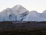 14 Langtang Ri At Sunrise From Shishapangma North Base Camp